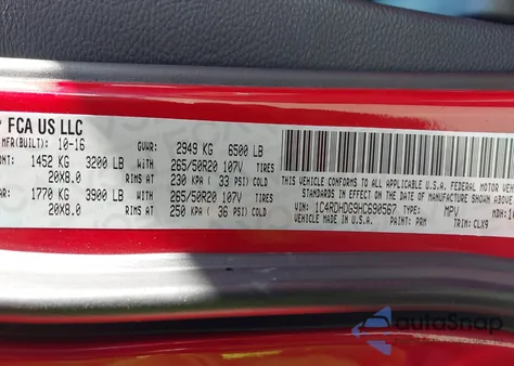 2017 Dodge Durango Gt Rwd from USA, damaged, VIN 1C4RDHDG9HC690567